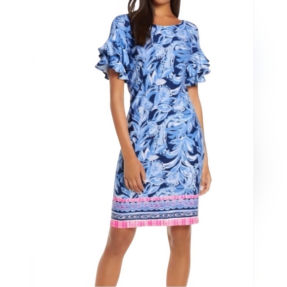 Lilly Pulitzer Dresses & Skirts - Lilly Pulitzer High Tide Navy Dianna Dress